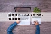 GOGO体育娱乐网页版-狼堡战平门兴格拉德巴赫，难获胜利