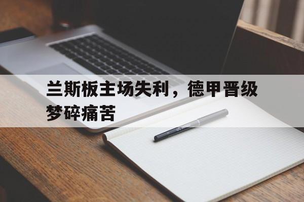 兰斯板主场失利，德甲晋级梦碎痛苦